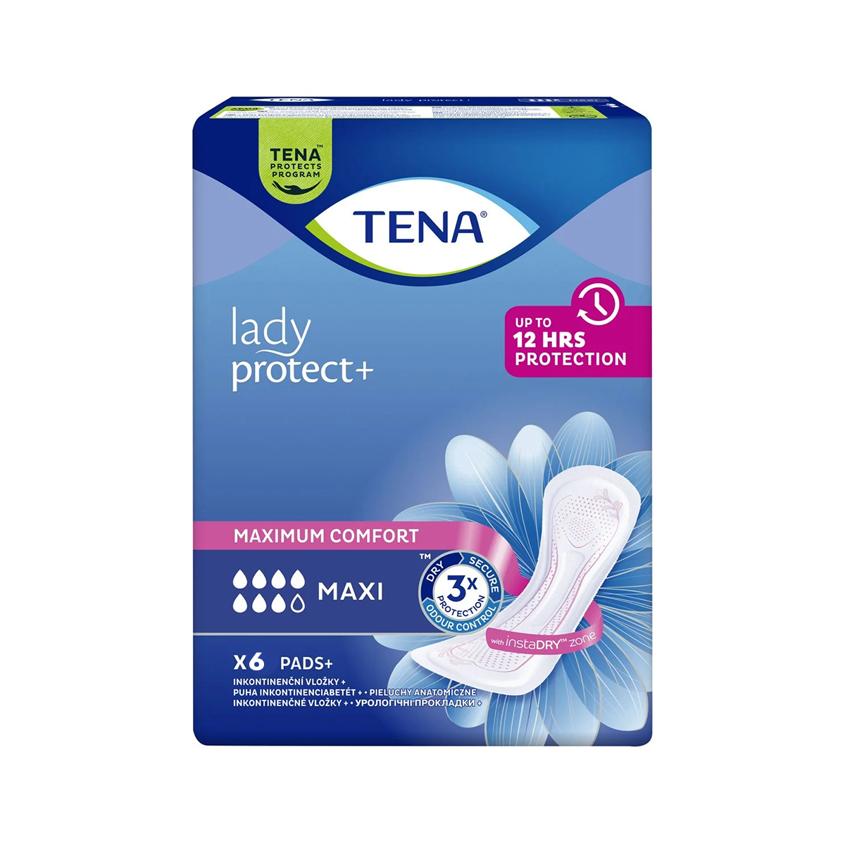 ღამის საფენი მაქსი 6 ცალი 0850 ტენა - Tena