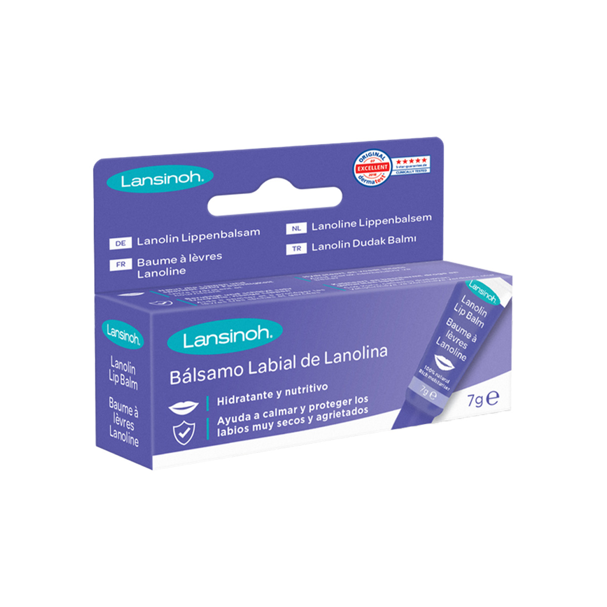 ტუჩის ბალზამი ლანოლინი 7გ 3001 ლანსინო - Lansinoh