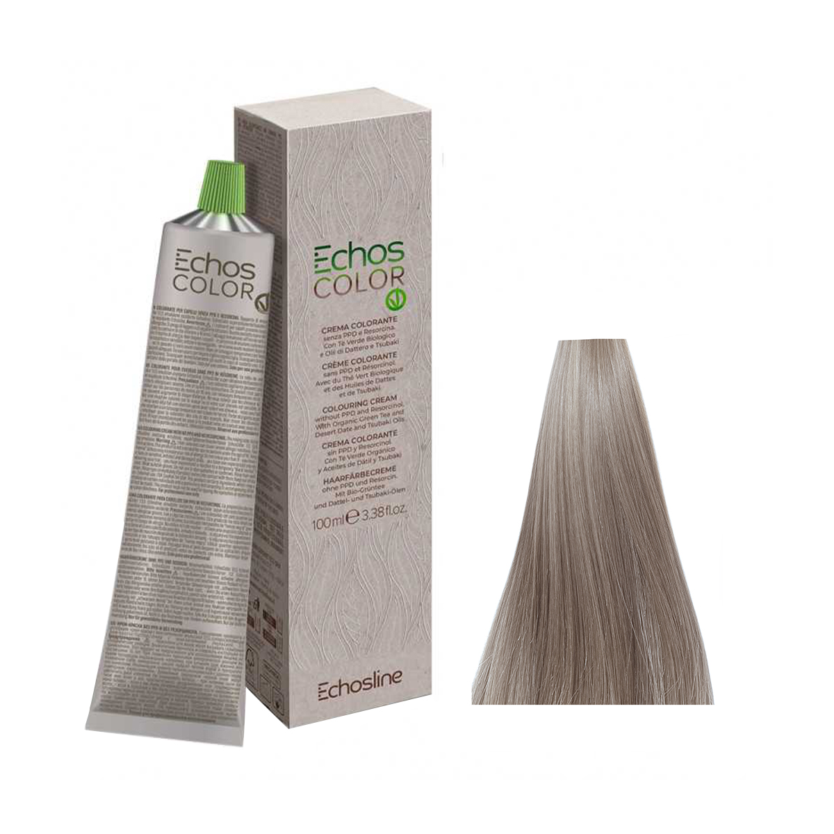 Echos Color - ეკოს ქოლორი თმის საღებავი 7.11 1388