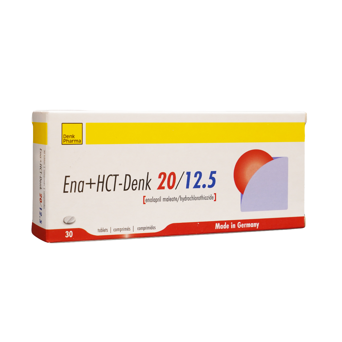 ენა-დენკი+HCT 20/12.5მგ 30 ტაბლეტი