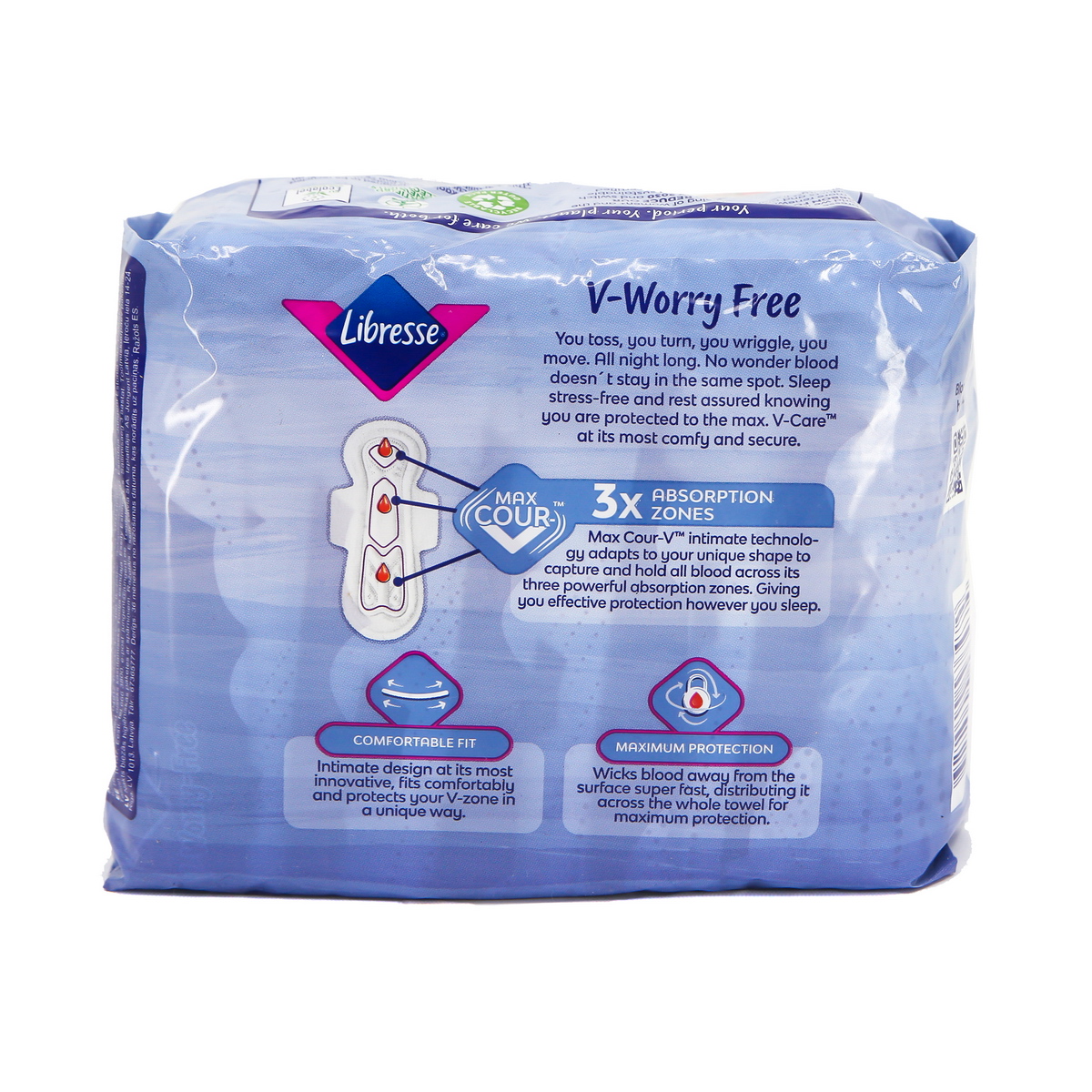 Libresse - ლიბრესი ღამის მაქსი 10 ცალი 6474 2