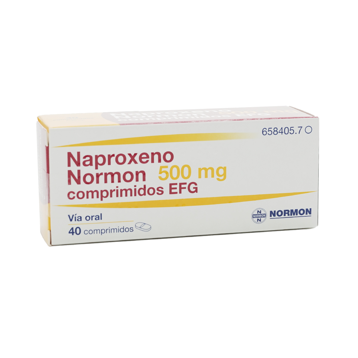 Naproxeno Normon - ნაპროქსენი ნორმონი 500მგ 40 ტაბლეტი