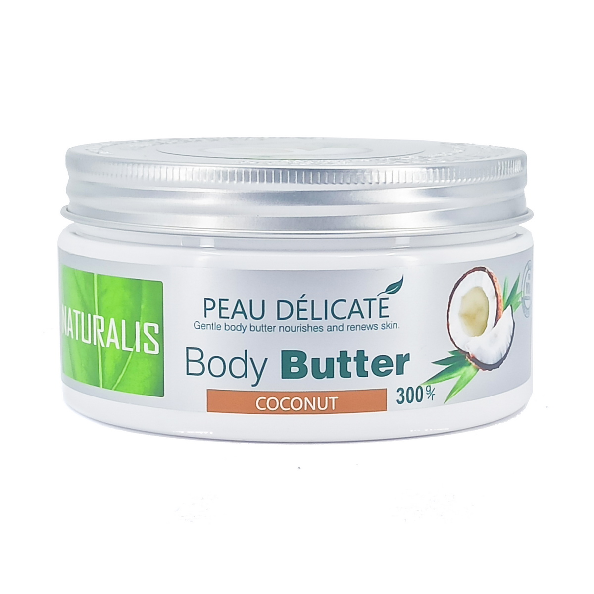 Lilien - ლილიენი NAT ტანის კარაქი ქოქოსი 300 გრ 0741 2