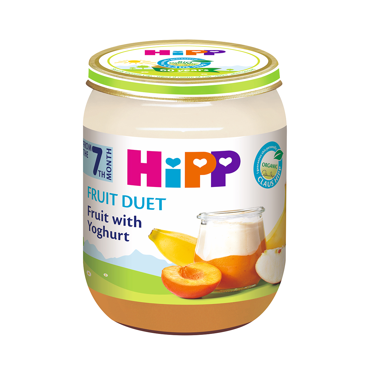 HIPP - ჰიპი დუეტი ხილით იოგურტი  5475-03