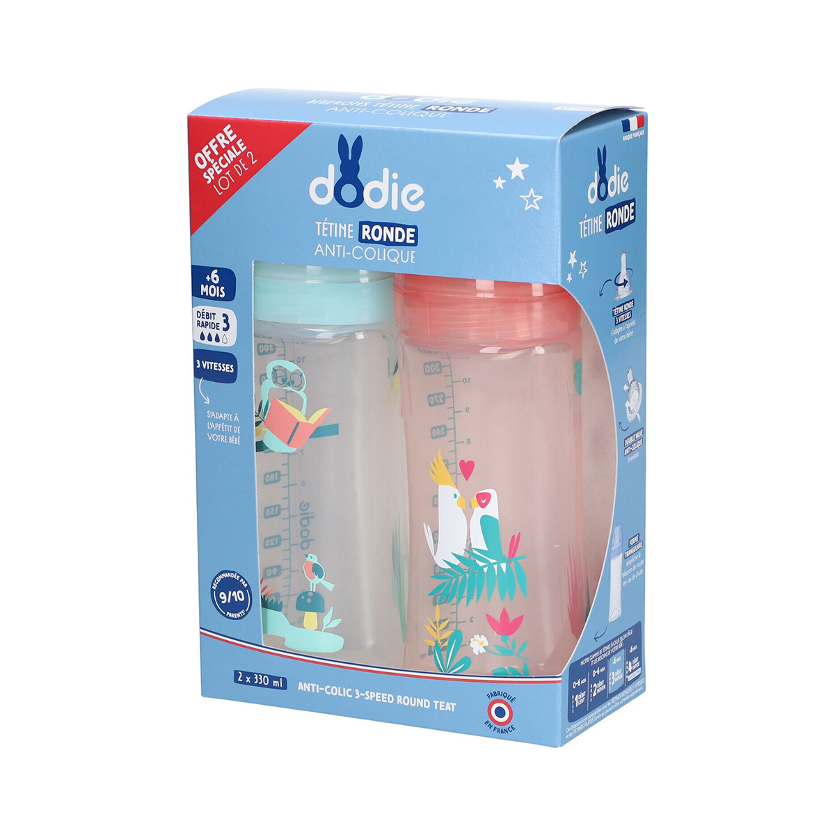 ბოთლი გოგო 6+ ნ3 N2 7061 დოძიე - DODIE