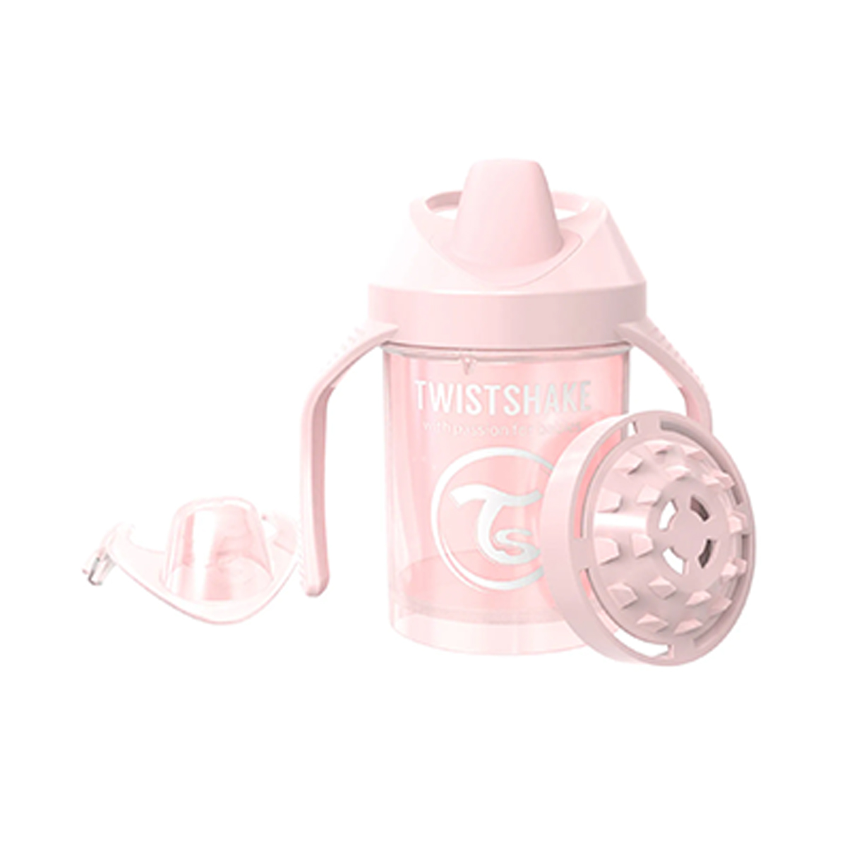 Twistshake - თვისთშეიქი ჭიქა მინი ვარდისფერი 4+ თვე  230მლ 2674 2