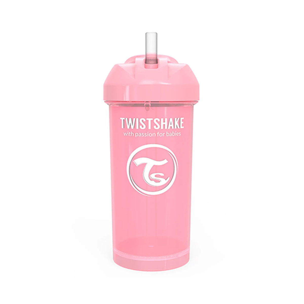 Twistshake - თვისთშეიქი ჭიქა საწრუპით ვარდისფერი 6+ თვე 360მლ 5880 2