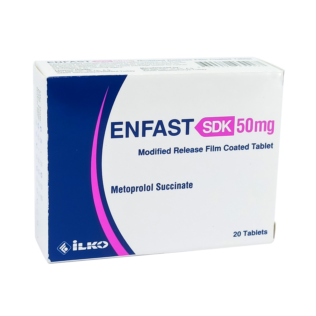 Enfast - ენფასტი 50მგ  20 ტაბლეტი