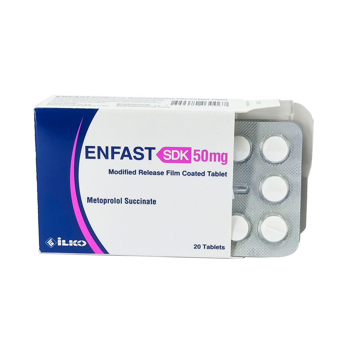 Enfast - ენფასტი 50მგ  20 ტაბლეტი 2