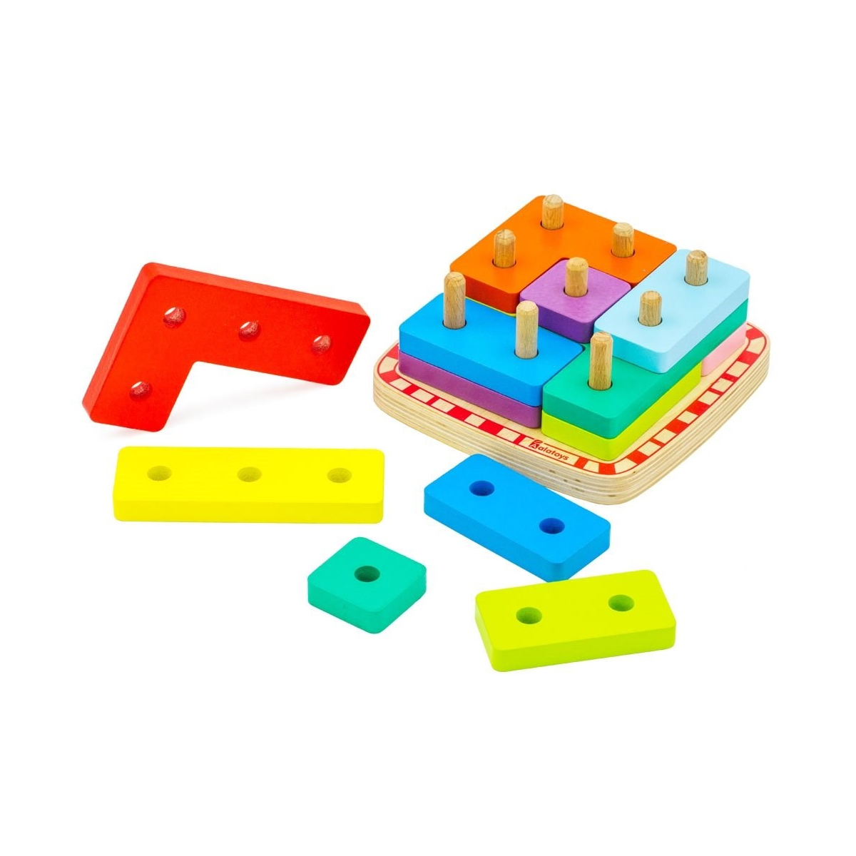 Alatoys - ალათოის სორტერი-22 16 დეტალი 3199