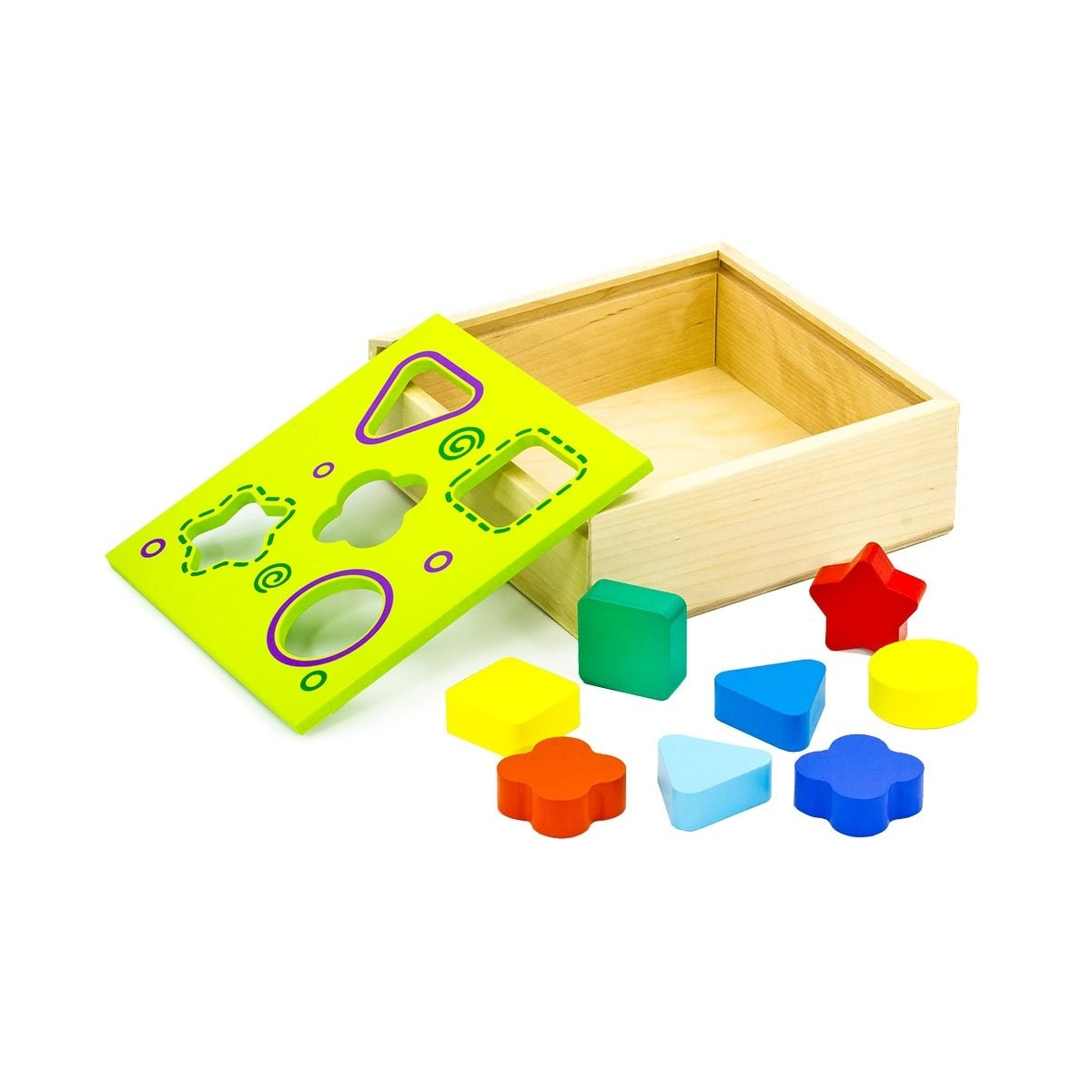 Alatoys - ალათოის სორტერი 8 დეტალი 3007