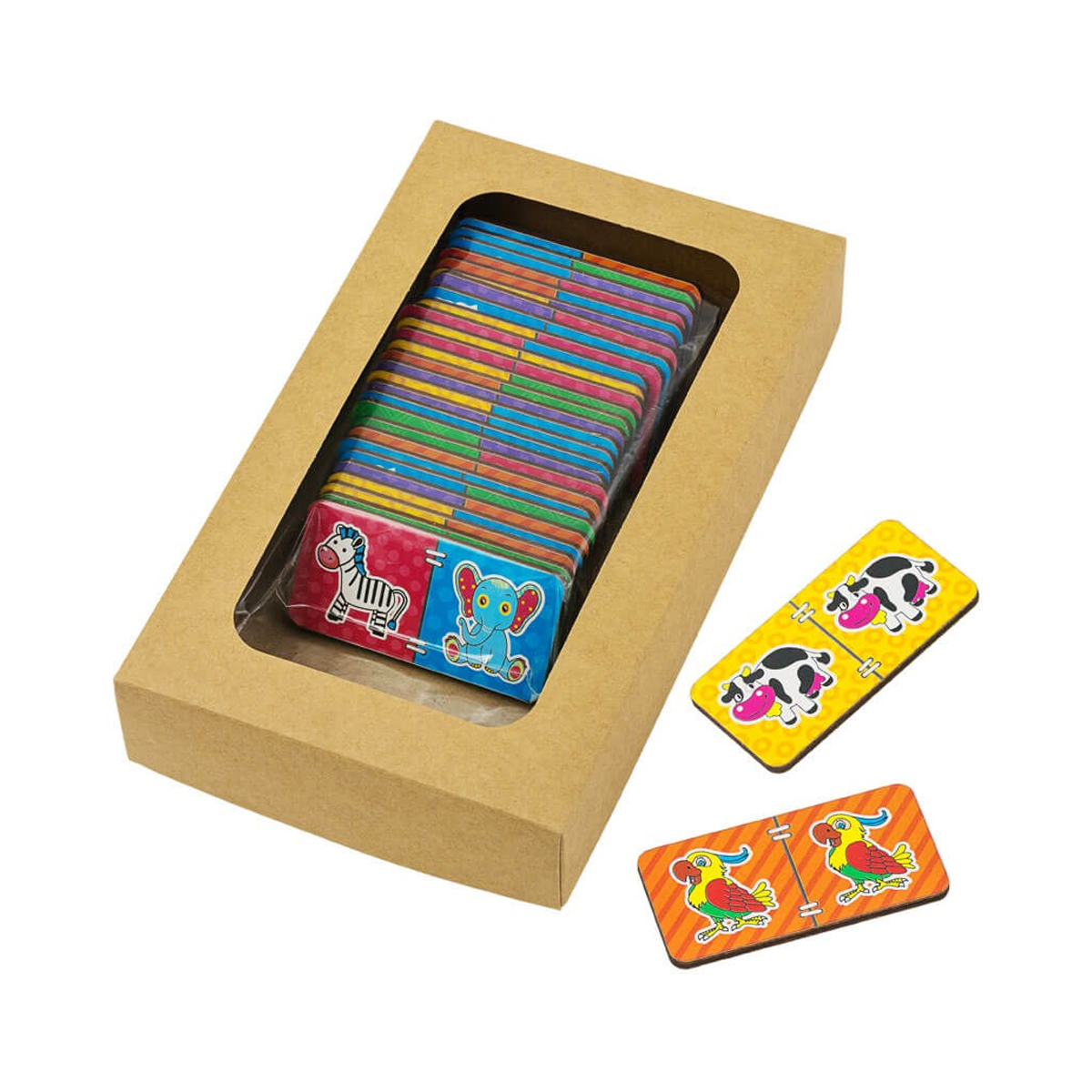 Alatoys - ალათოის დომინო ცხოველები 25 ბარათი 6268