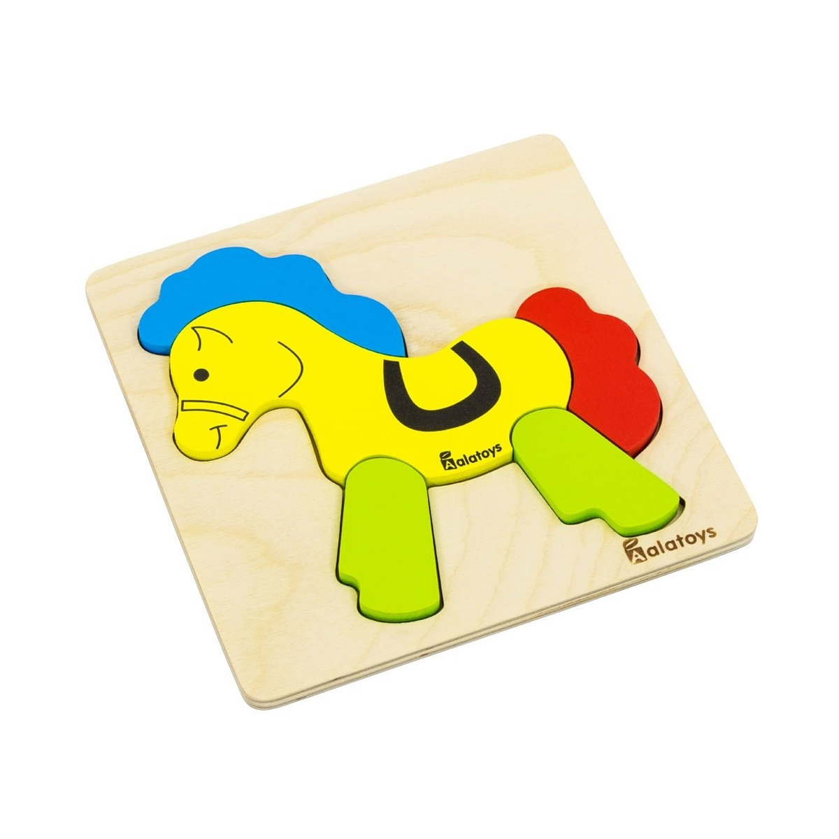 Alatoys - ალათოის პაზლი ცხენი 5 დეტალი 2796