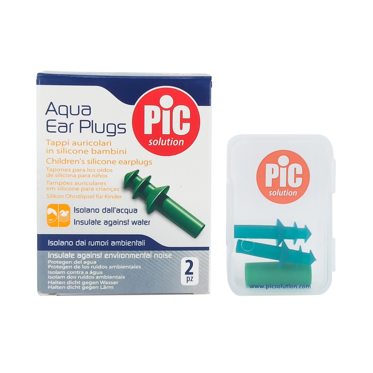 Pic - პიკი ყურის საცობი საბავშვო სილიკონის  2 ცალი 2