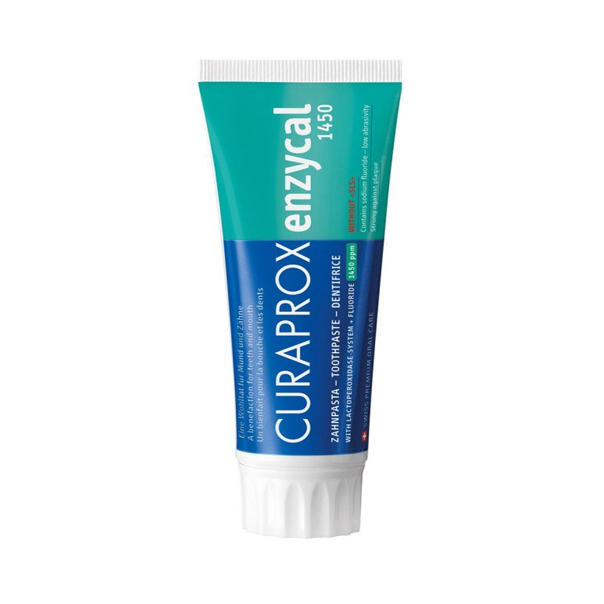 Curaprox - კურაპროქსი კბილის პასტა ენზიქალ ფტორი 0002