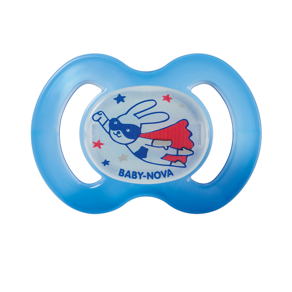 Baby Nova - ბეიბი ნოვა მატყუარა სილიკონის ფოსფორის ნათებით 0-6 თვე 24222 4