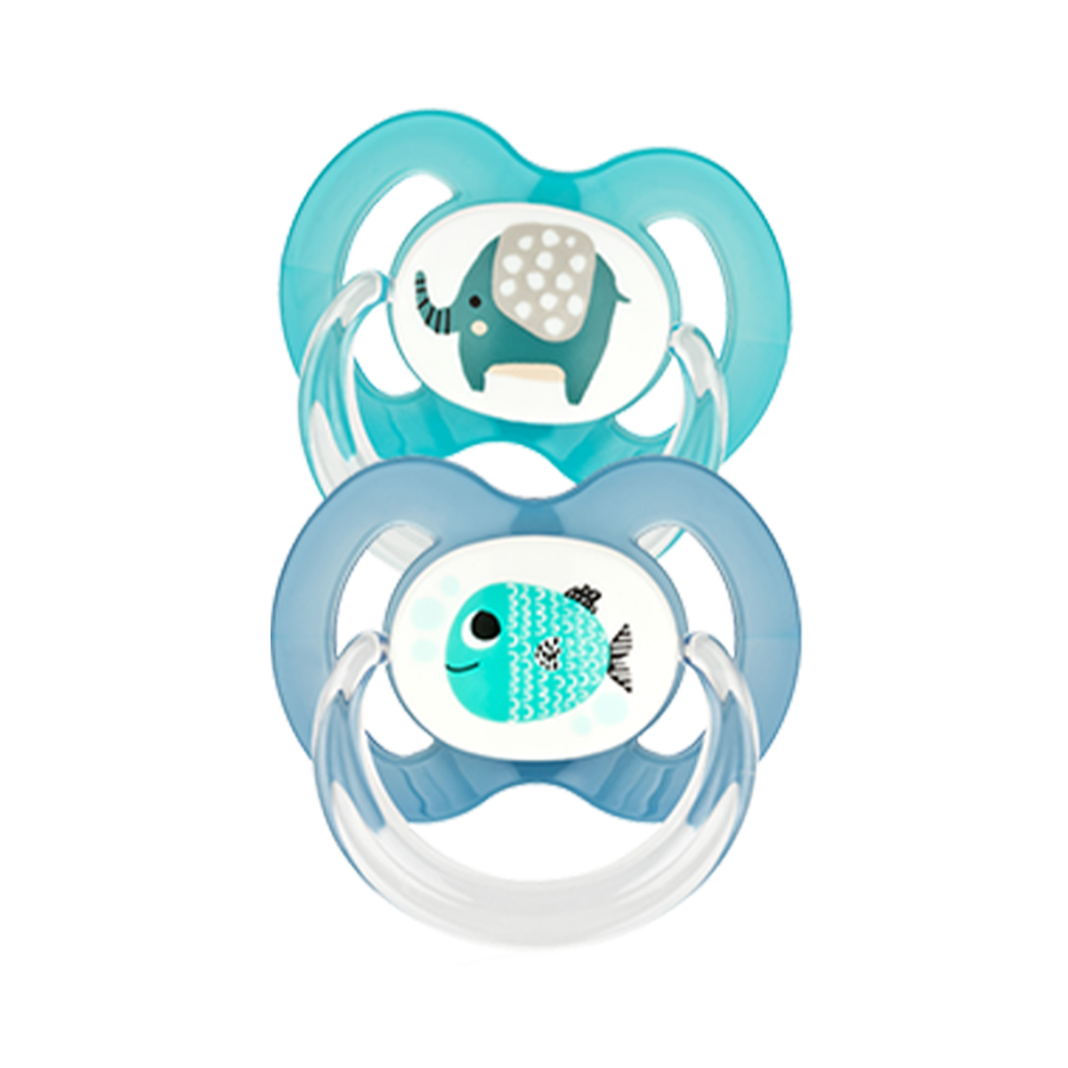 Baby Nova - ბეიბი ნოვა მატყუარა სილიკონის N1 2 ცალი 28340 2