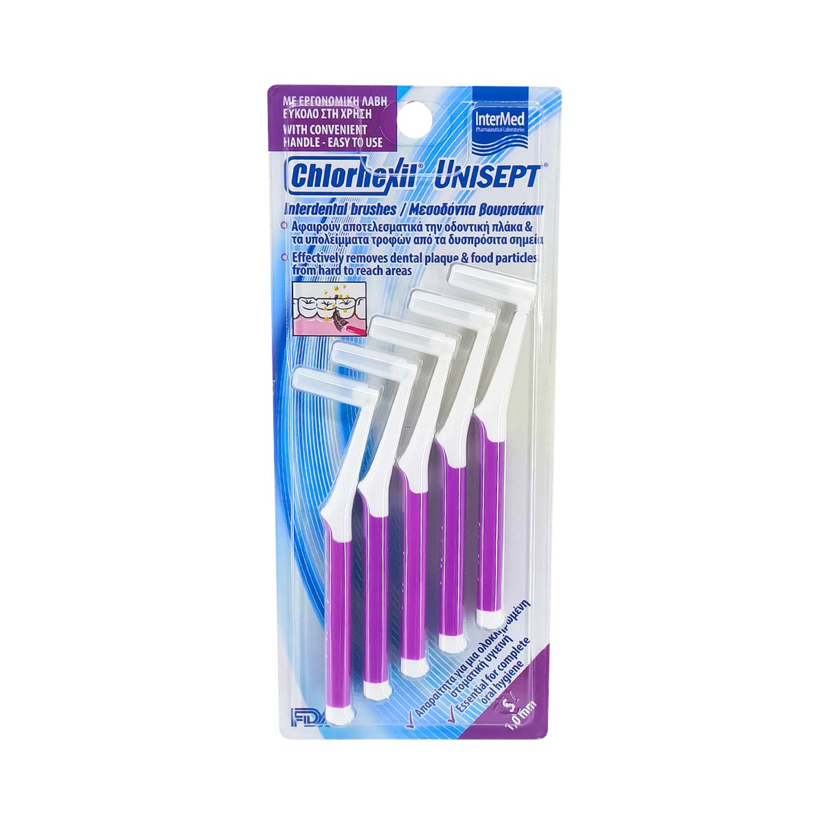 Unisept - უნისეპტი კბილთაშუა ჯაგრისი 1.0 5834