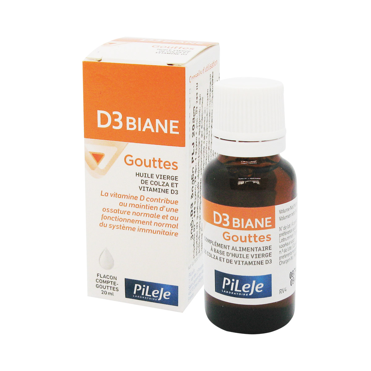 ვიტამინი D3 ბიენი 20მლ პილეჟე - Pileje