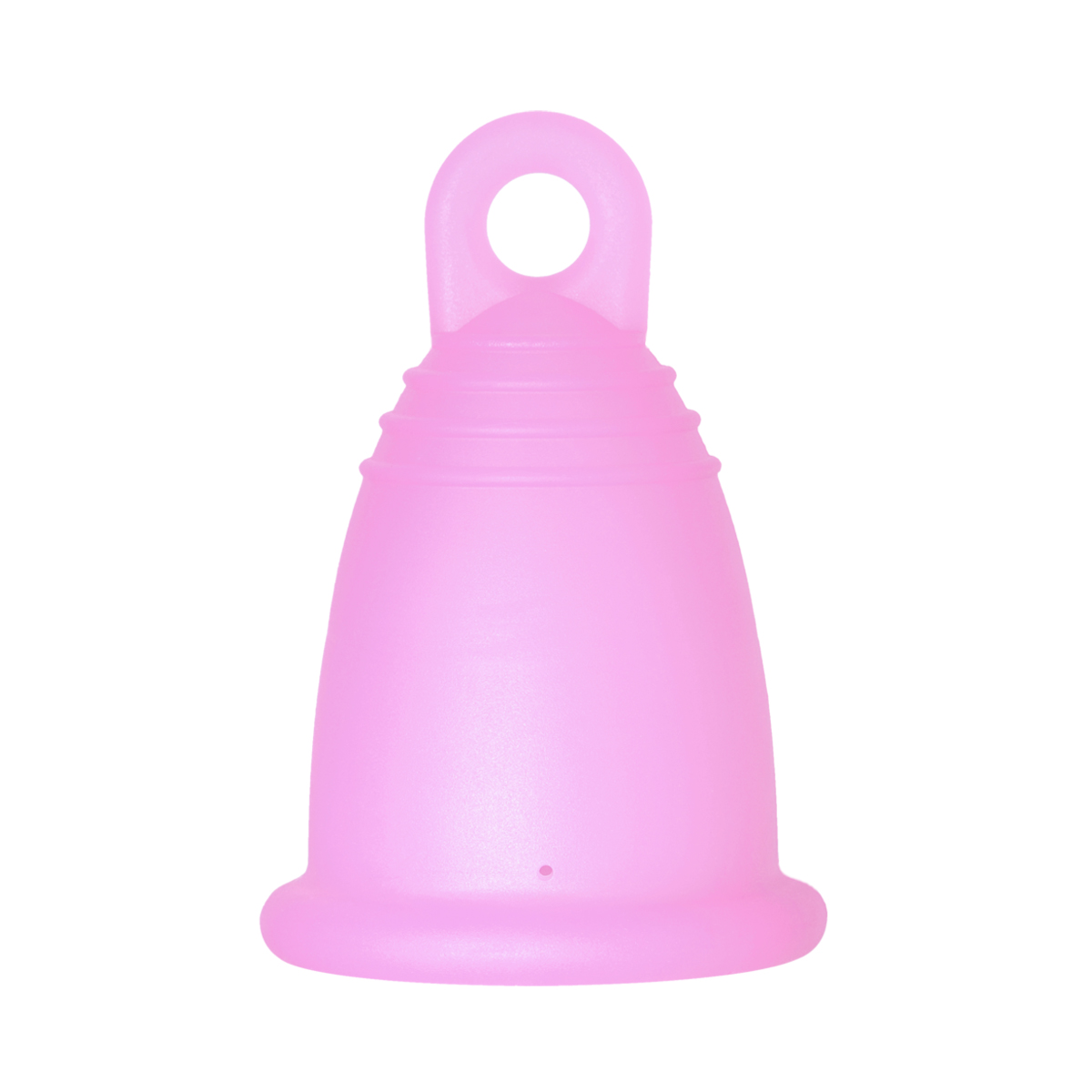 Me Luna - მი ლუნა მენსტრუალური ჭიქა SOFT რგოლი ვარდისფერი L