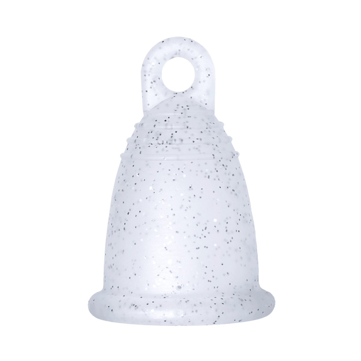 Me Luna - მი ლუნა მენსტრუალური ჭიქა SOFT რგოლი ნაცრისფერი M