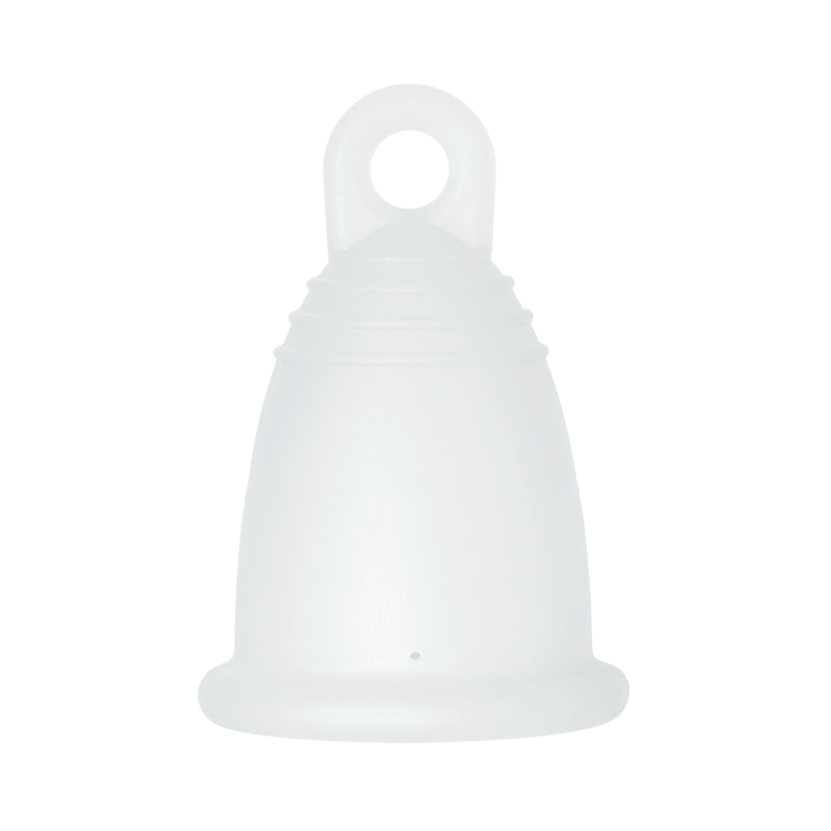 Me Luna - მი ლუნა მენსტრუალური ჭიქა CLASSIC რგოლი გამჭვირვალე M