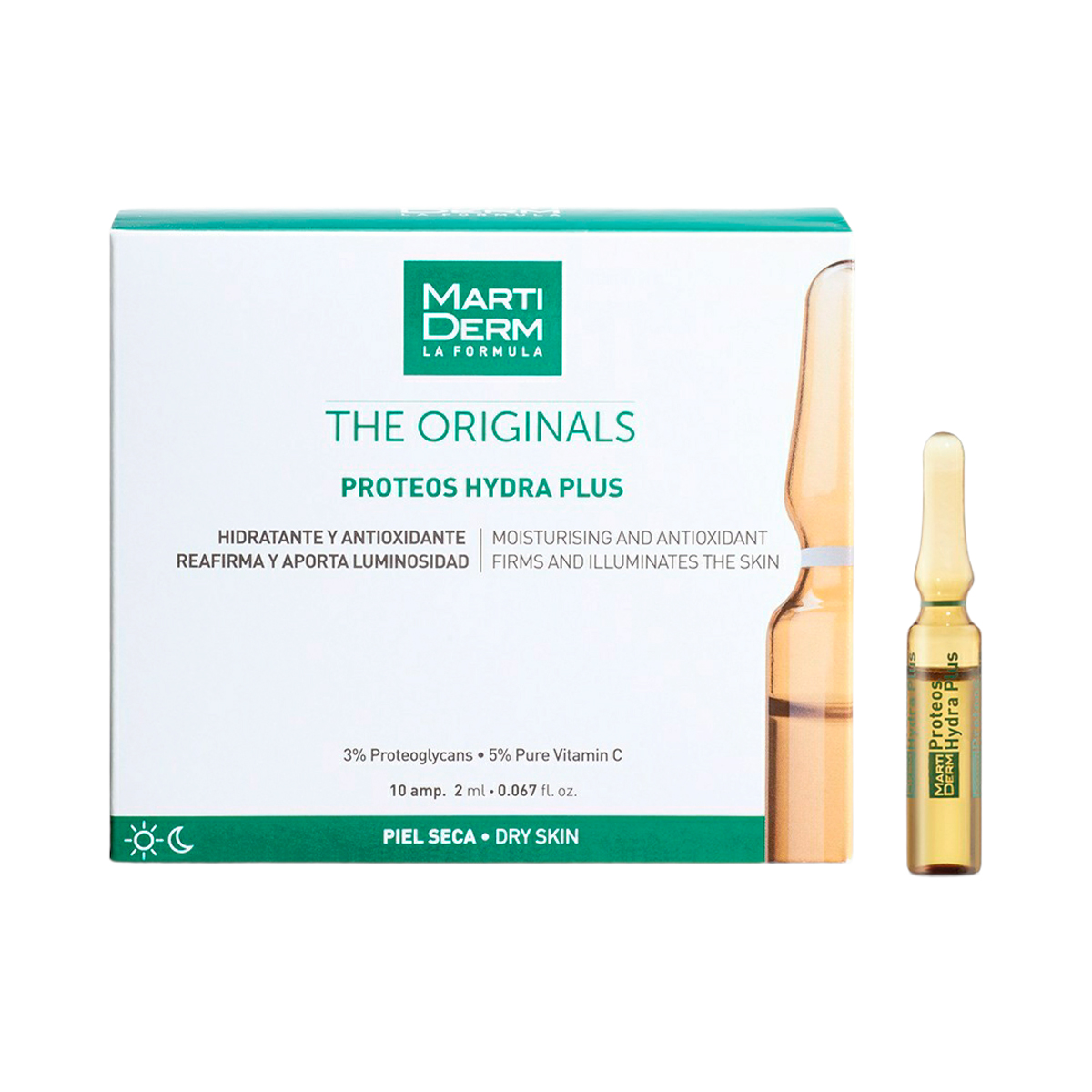 Martiderm - მარტიდერმი THE ORIGINALS Proteos ჰიდრა 10 ამპულა 5013