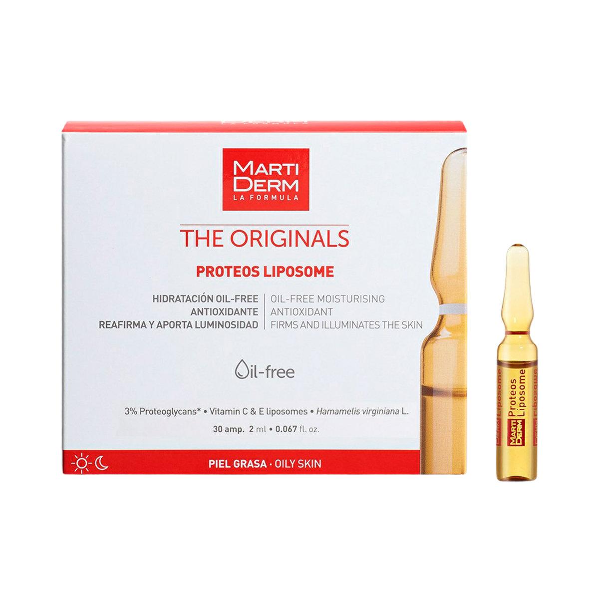 Martiderm - მარტიდერმი THE ORIGINALS Proteos ლიპოსომა 10 ამპულა 5105