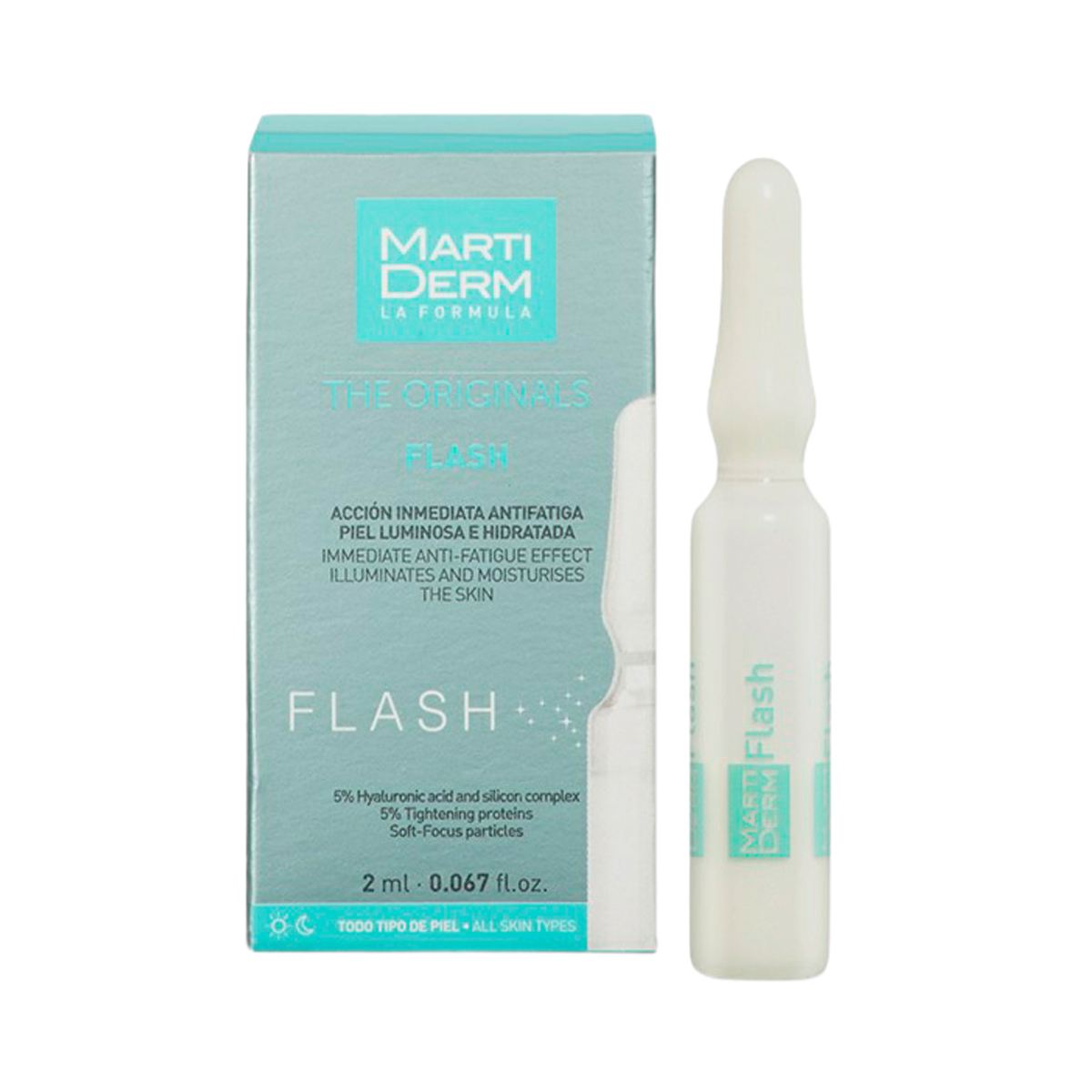 Martiderm - მარტიდერმი ჰიალურონის მჟავა THE ORIGINALS Flash 1 ამპულა 5761