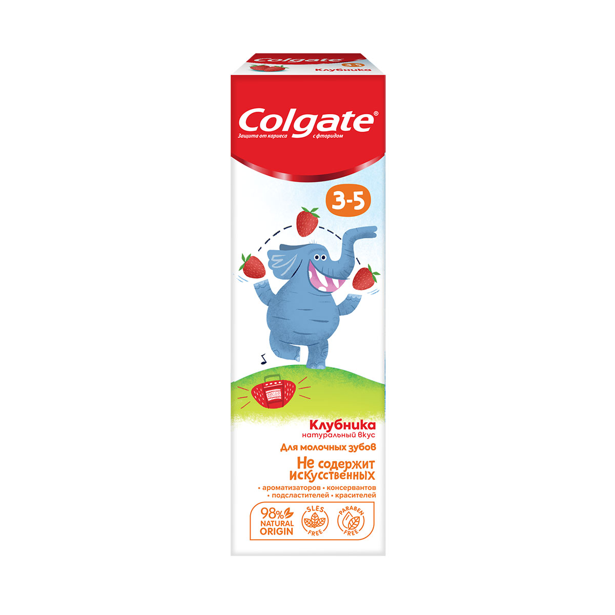 Colgate - ქოლგეითი კბილის პასტა საბავშვო მარწყვი 3-5 წლამდე 5552 2