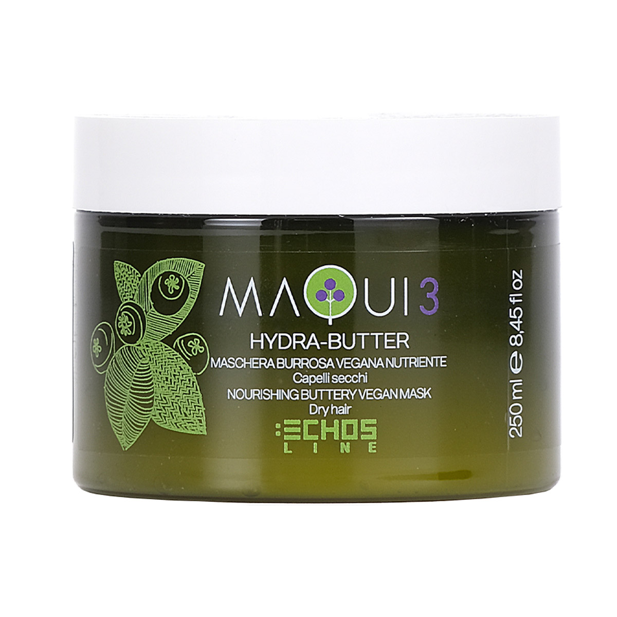 Echosline - ეკოსლაინი ნიღაბი მშრალი თმისთვის Maqui 250 მლ 8715