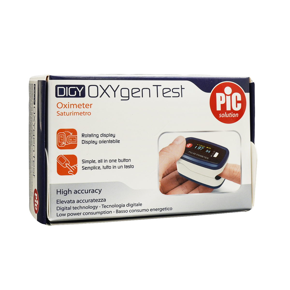 Pic - პიკი პულსოქსიმეტრი OXYgen Test 3