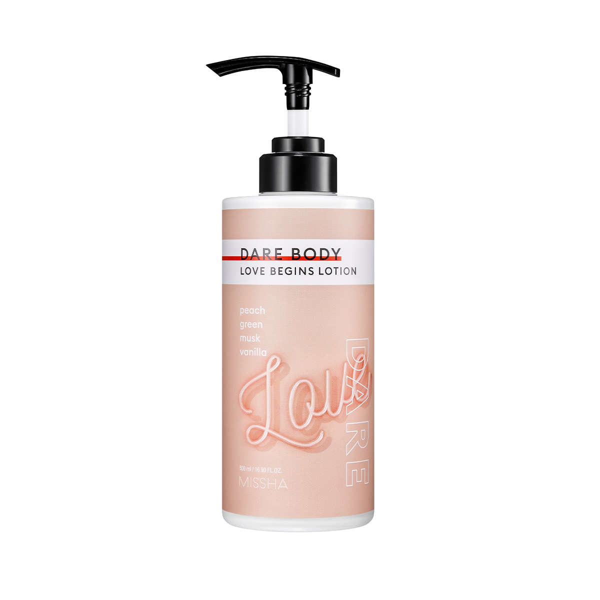 Missha - მისშა ტანის ლოსიონი Dare Body Love 500 მლ 2358