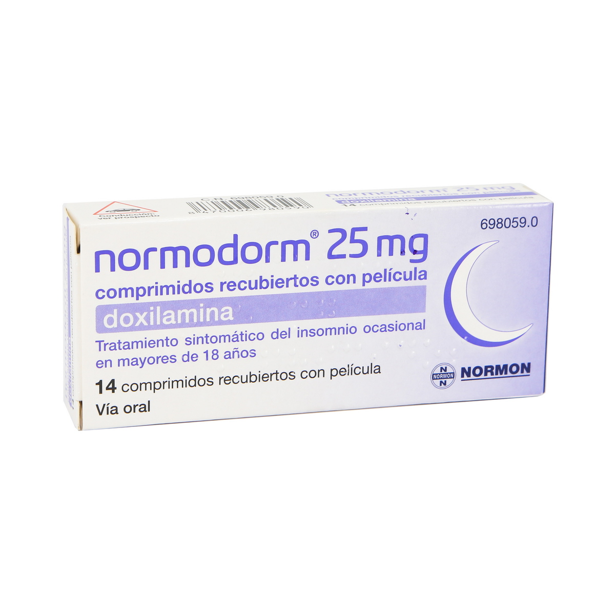 Normodorm - ნორმოდორმი 25მგ  14 ტაბლეტი