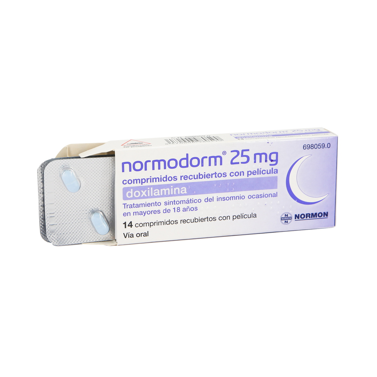 Normodorm - ნორმოდორმი 25მგ  14 ტაბლეტი 2