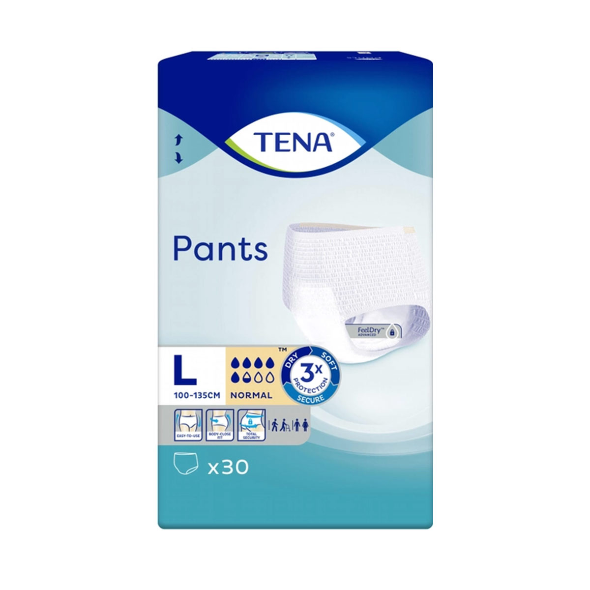 Tena - ტენა უროლოგიური ტრუსი Normal L 30 ცალი  0895