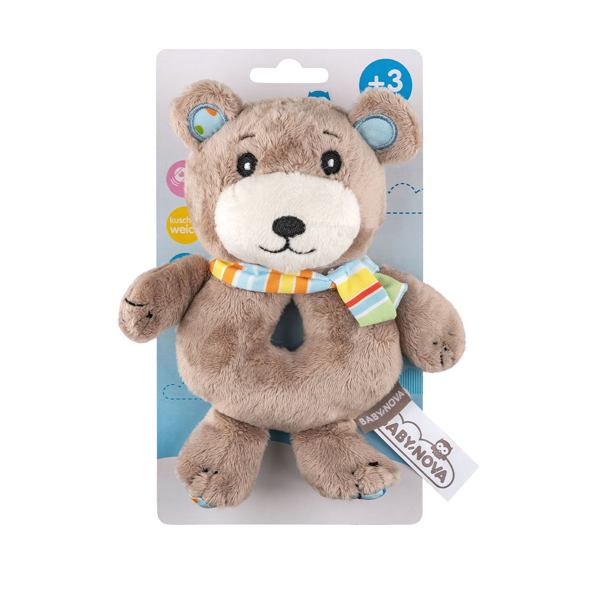 Baby Nova - საჩხაკუნო და რბილი სათამაშო 31317 2