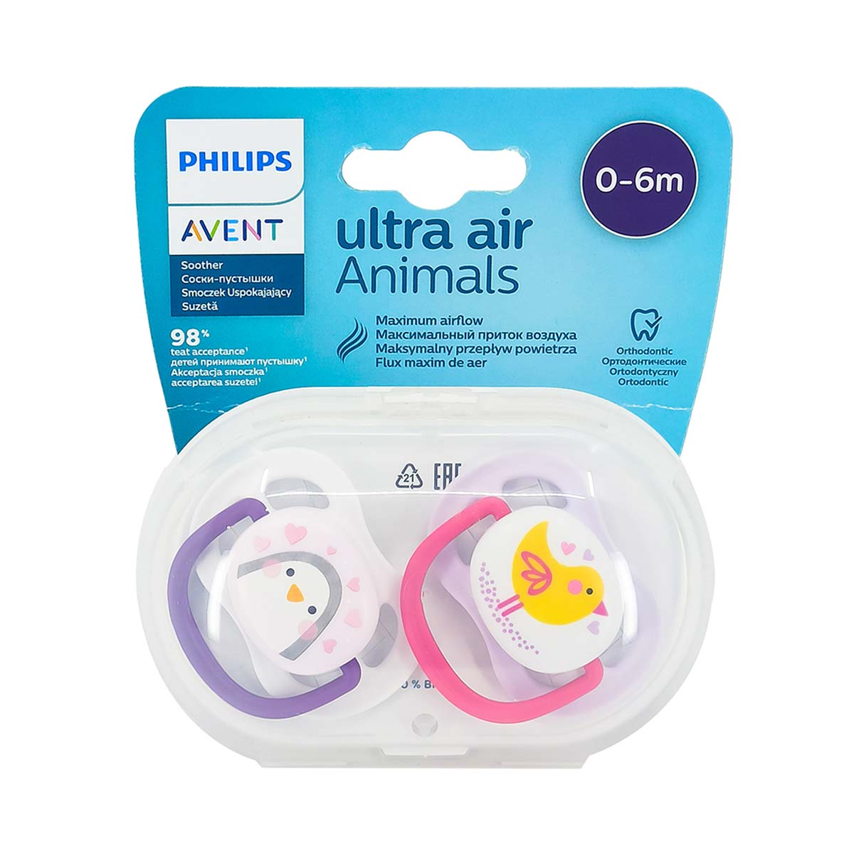 Avent - ავენტი მატყუარა 0-6თ N2 9374