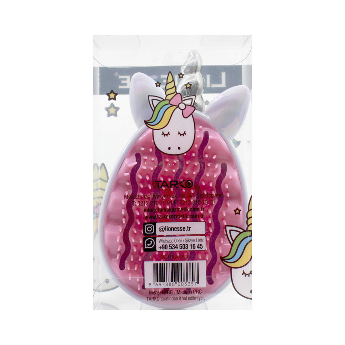 Lionesse - ლიონესი სავარცხელი UNICORN 3357 2