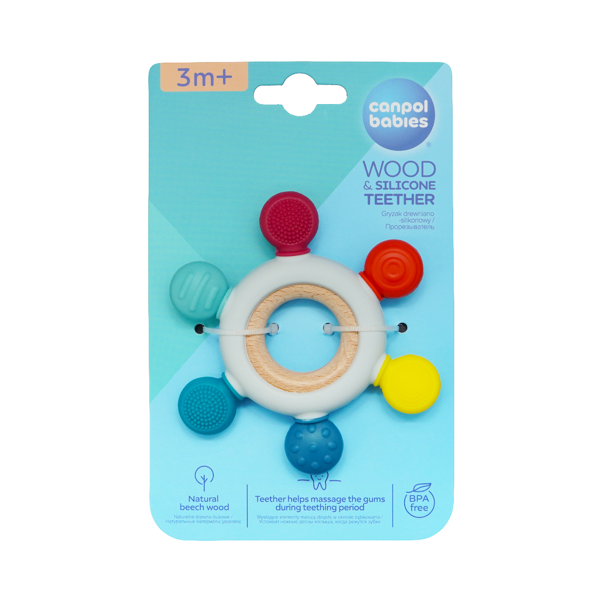 Canpol - კანპოლი ღრძილების მასაჟორი საჭე 80/305