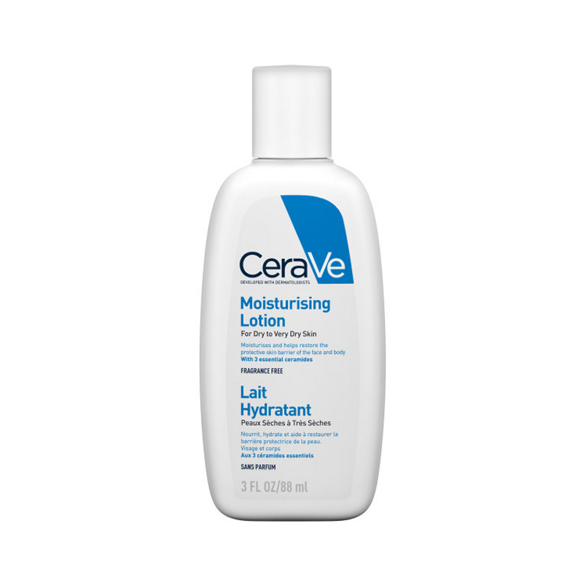 CeraVe - ცერავე დამატენიანებელი ლოსიონი მშრალი კანისთვის 88 მლ 7364