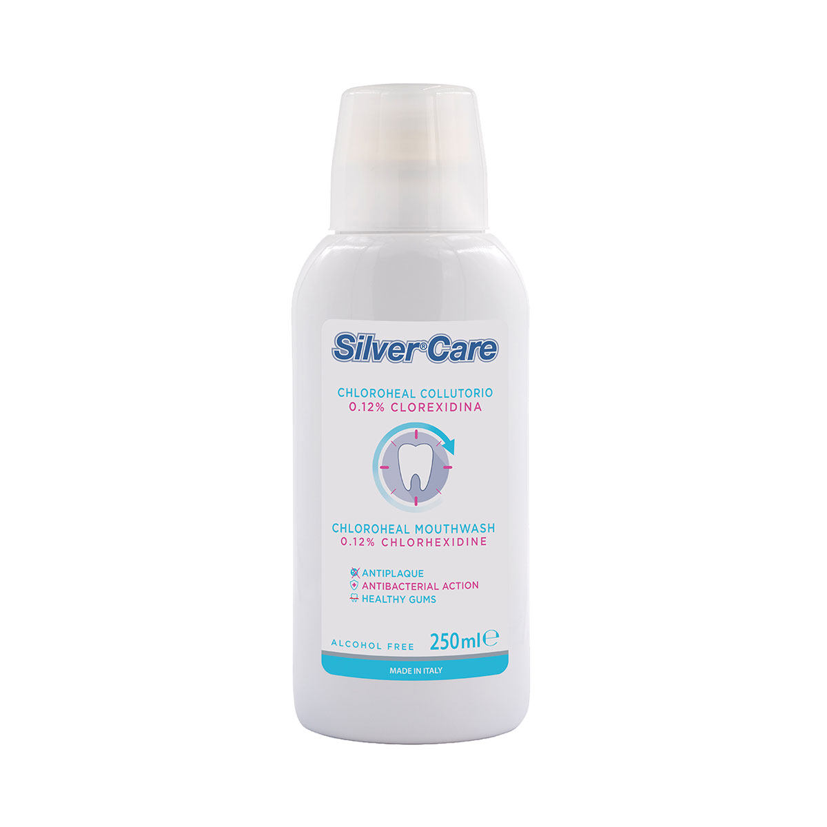 Silver care - სილვერქეა ქლორჰექსიდინით სავლები 12% 250მლ 135 2