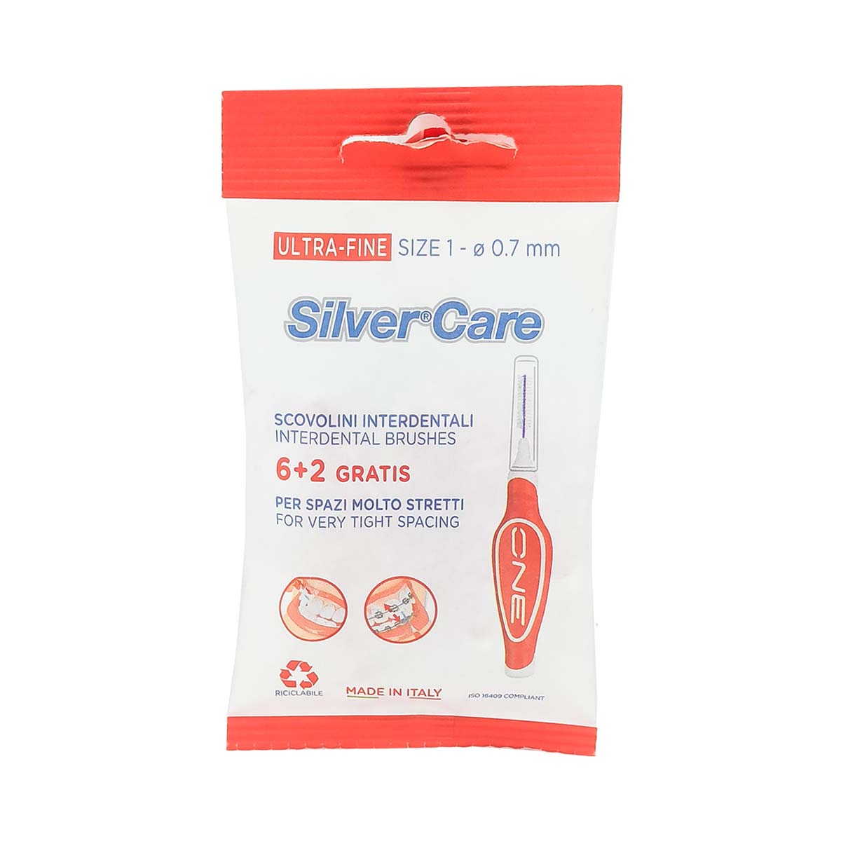 Silver care - სილვერქეა კბილის ჯაგრისი კბილთაშუა ულტრა თხელი 9721