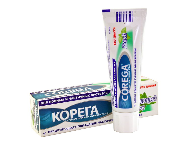 Corega - კორეგა კრემი FR. 40მლ. მენთოლით