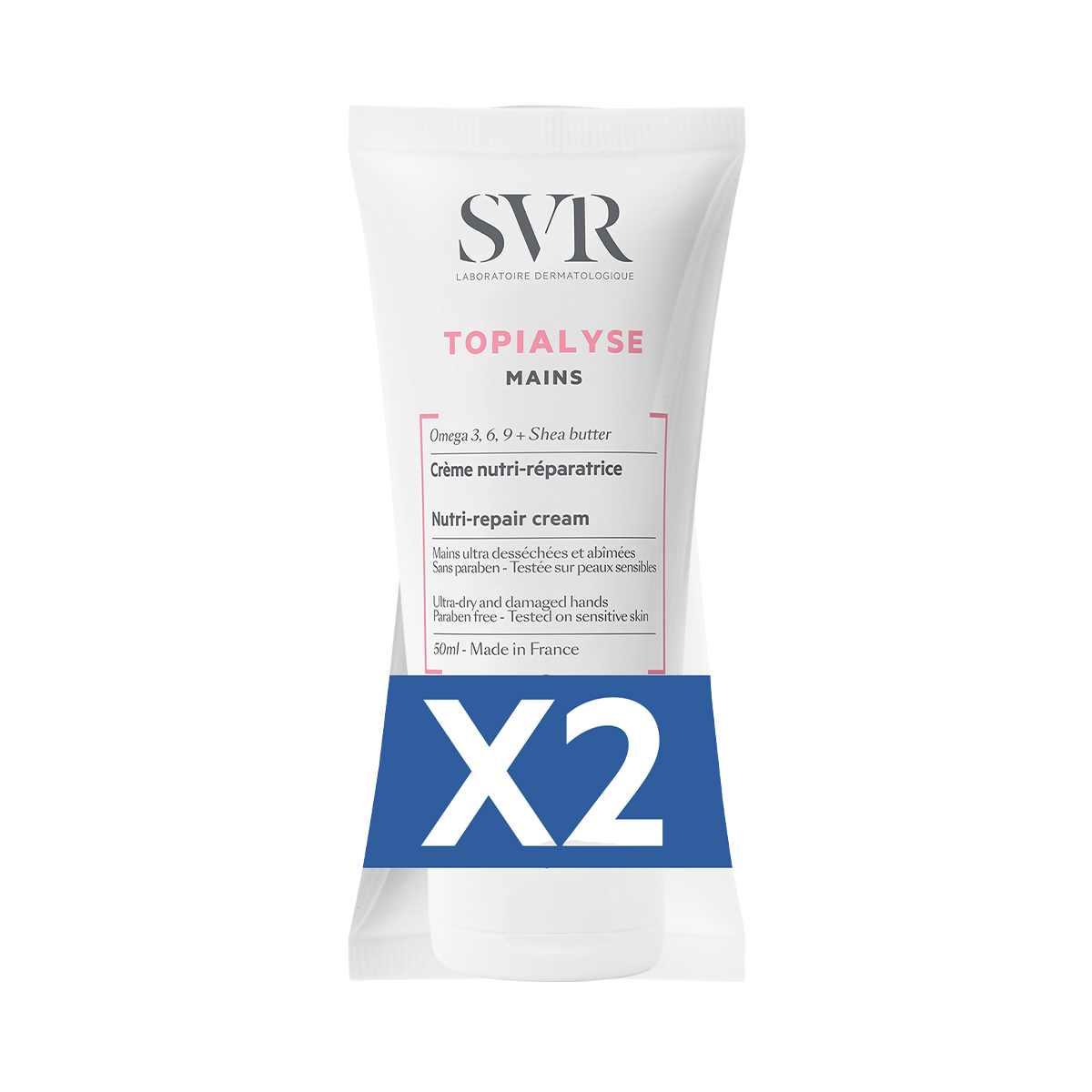 SVR - ესვიერი TOPIALYSE ხელის კრემი 50 მლ 2 ცალი 2864