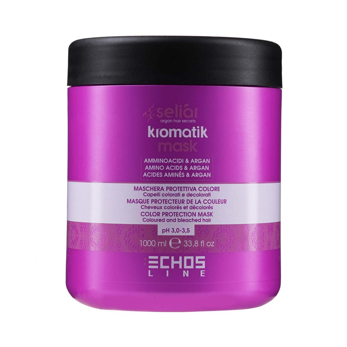 Echosline - ეკოსლაინი ნიღაბი შეღებილი თმისთვის 1000 მლ 4251