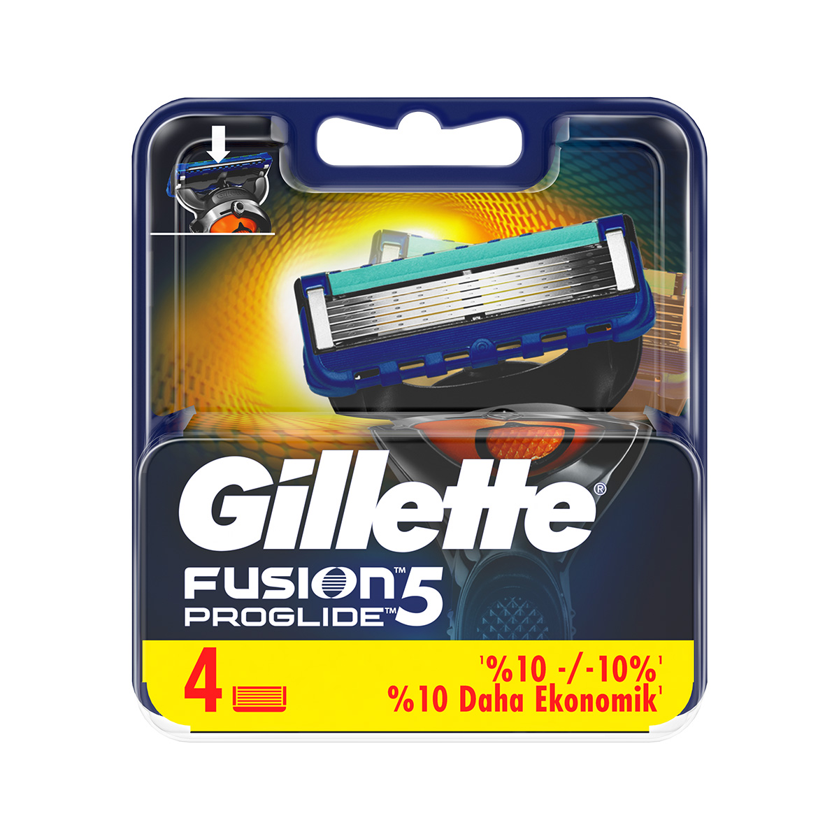 Gillette - ჯილეტი საპარსი პირი ფუჟენ პროგლაიდი - 4 ცალი 5514 2