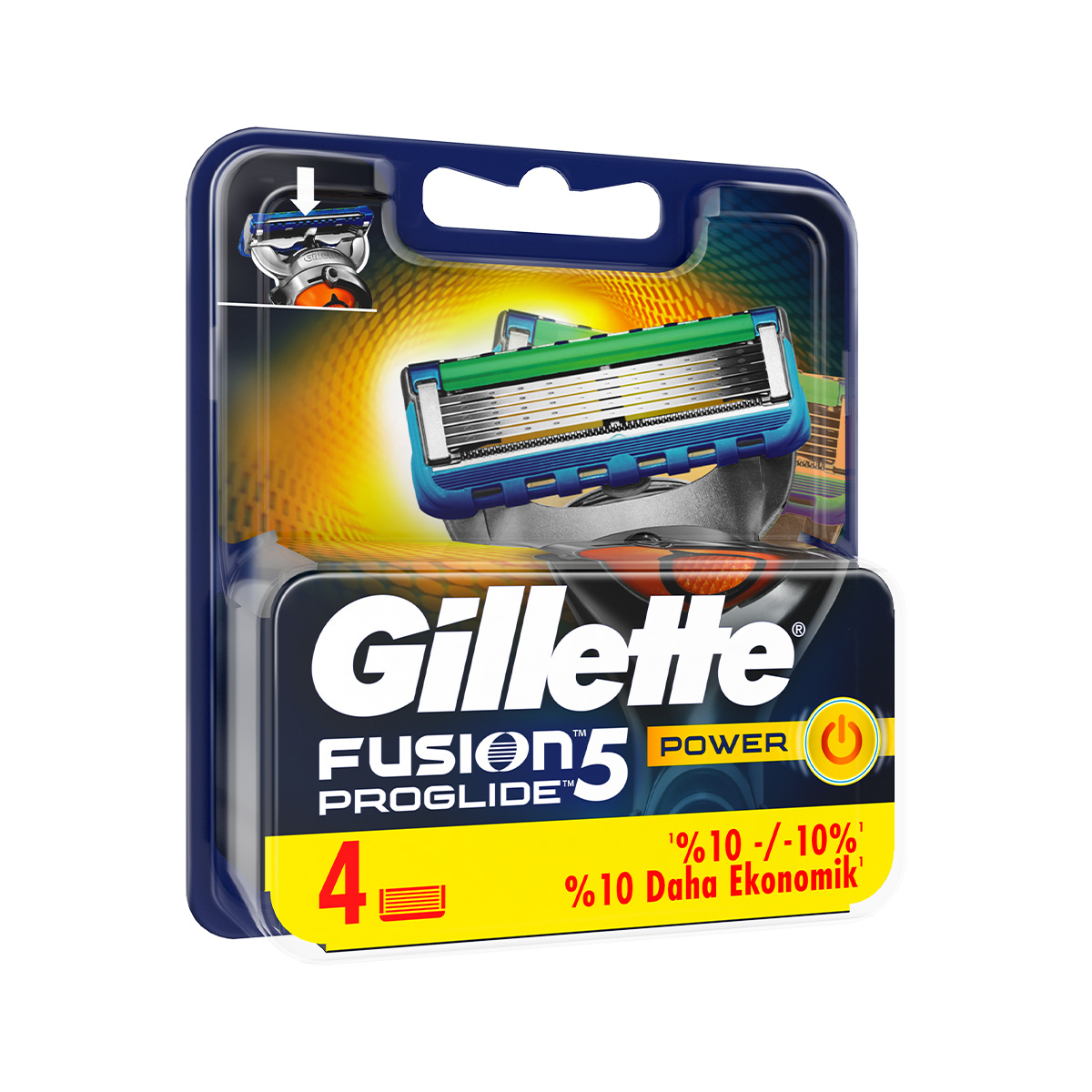 Gillette - ჯილეტი საპარსი პირი ფუჟენ პროგლაიდი ძალა 4 ცალი 2