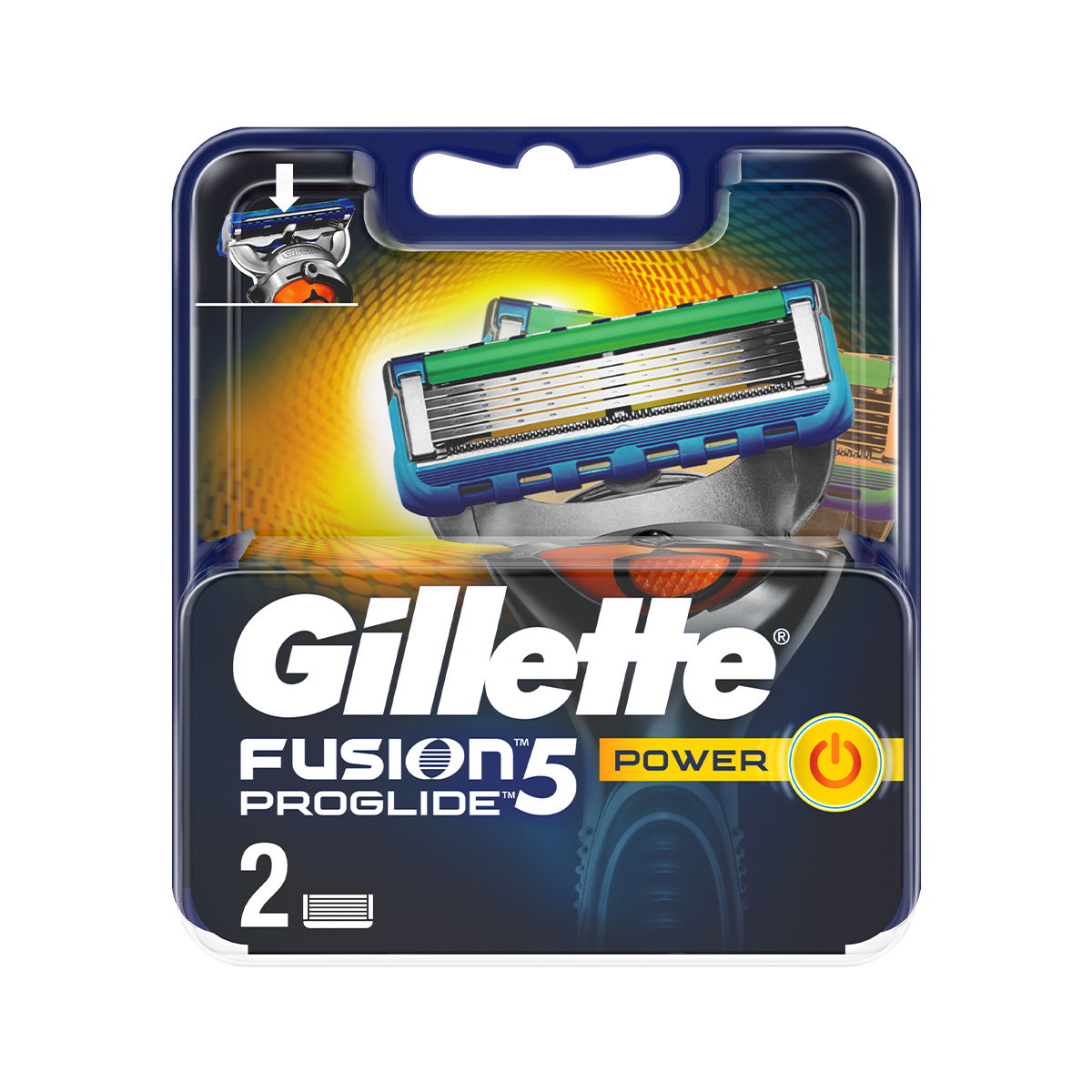 Gillette - ჯილეტი საპარსი პირი- ფუჟენ პროგლაიდი ძალა 2 ცალი 5927 2