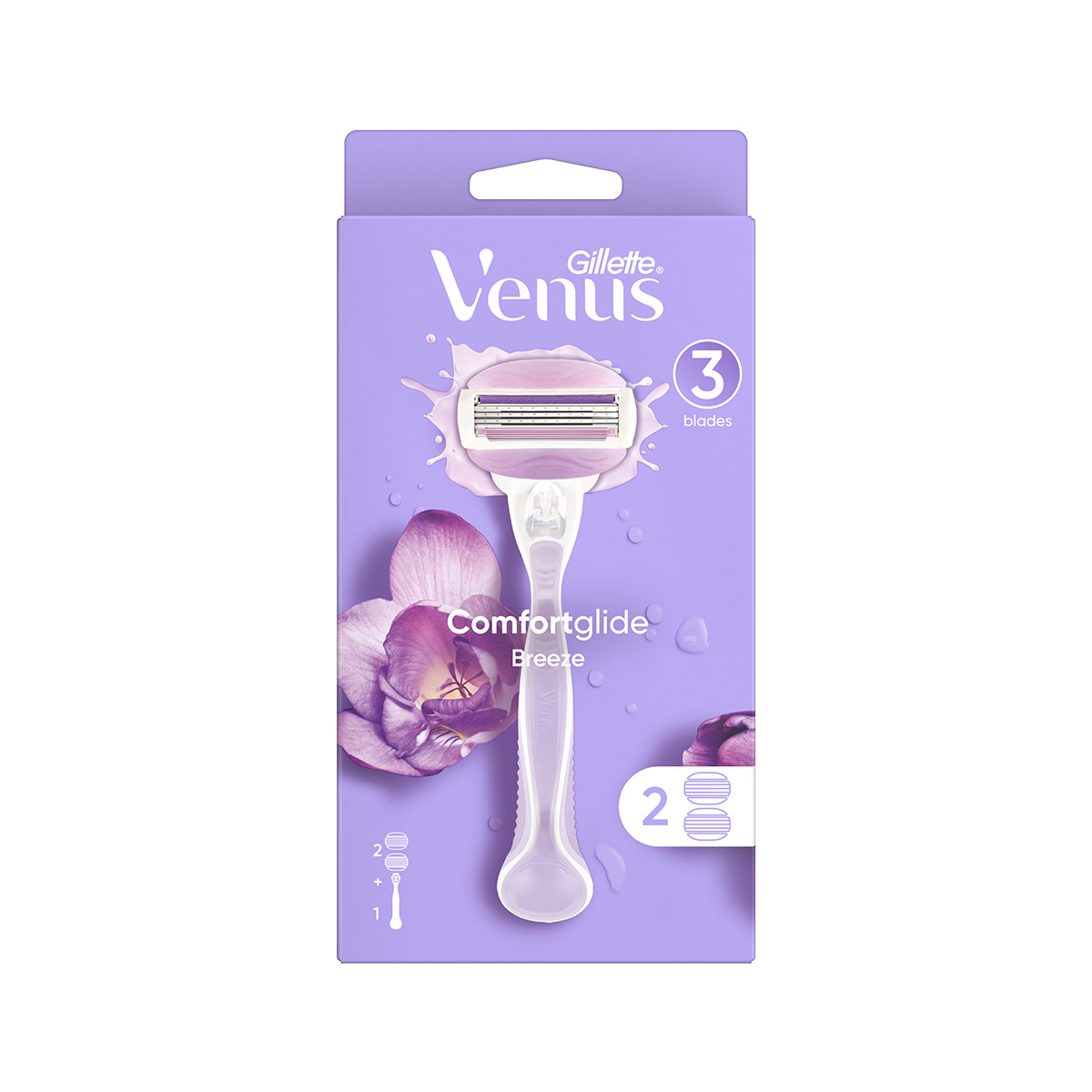 Gillette - ჯილეტი საპარსი დანადგარი ვენუს ბრიზი 2 პირით 4919